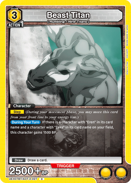 Beast Titan (Character) (UEX07BT/AOT-2-027) (C)