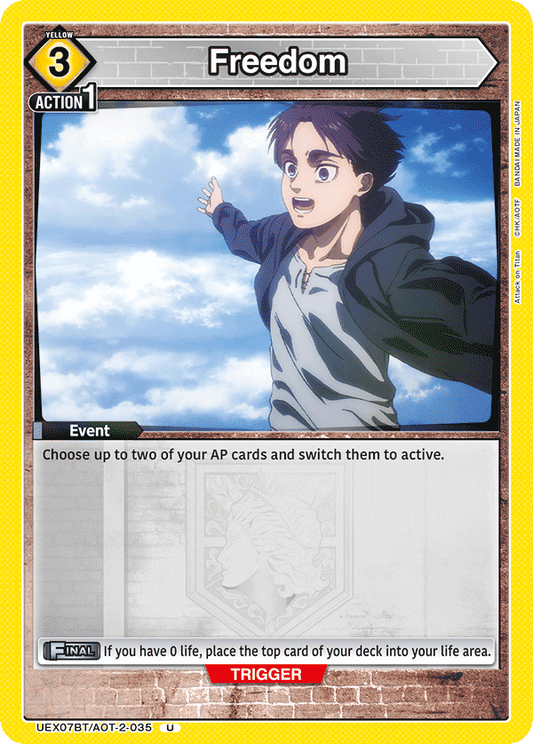 Freedom (Event) (UEX07BT/AOT-2-035) (UC)