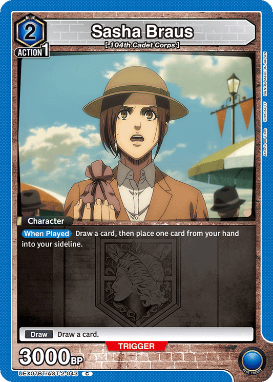 Sasha Braus (Character) (UEX07BT/AOT-2-043) (C)
