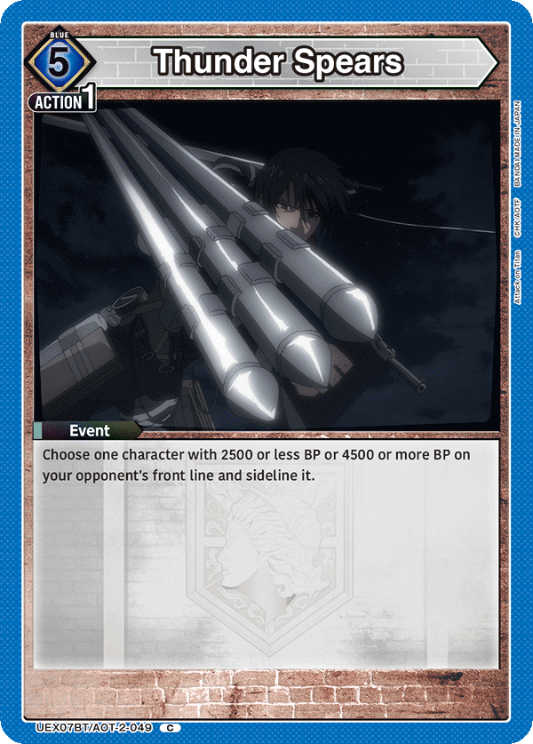 Thunder Spears (Event) (UEX07BT/AOT-2-049) (C)