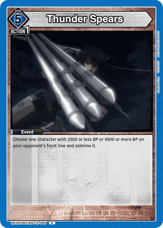 Thunder Spears (Event) (UEX07BT/AOT-2-049) (C)
