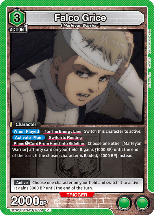Falco Grice (Character) (UEX07BT/AOT-2-051) (C)