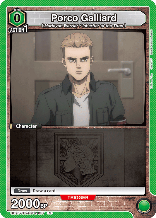 Porco Galliard (Character) (UEX07BT/AOT-2-057) (C)