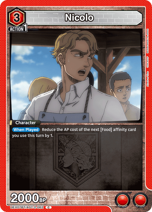 Nicolo (Character) (UEX07BT/AOT-2-062) (C)