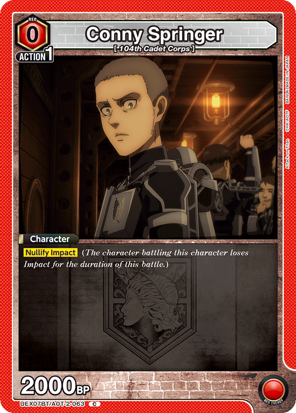 Conny Springer (Character) (UEX07BT/AOT-2-063) (C)