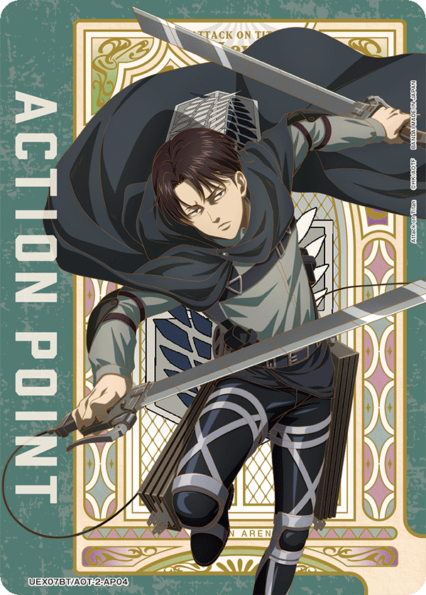 Action Point Card(Attack on Titan) (Action Point) (UEX07BT/AOT-2-AP04) (AP)