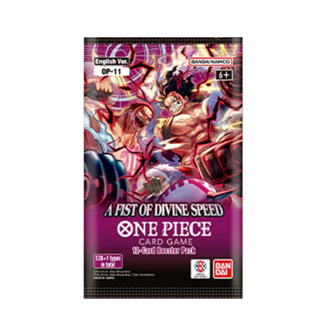 One Piece CG OP11 A Fist Of Divine Speed Booster Pack