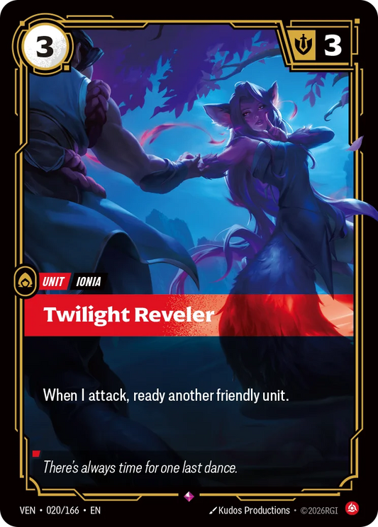 Twilight Reveler (Unit) (VEN-020/166) (R)