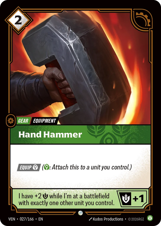 Hand Hammer (Gear) (VEN-027/166) (C)