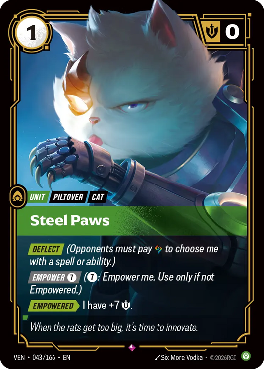 Steel Paws (Unit) (VEN-043/166) (R)