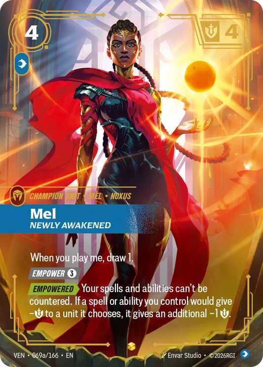 Mel, Newly Awakened (Unit) (VEN-069a/166) (E) (Alternate Art)
