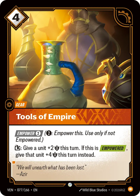 Tools of Empire (Gear) (VEN-077/166) (C)