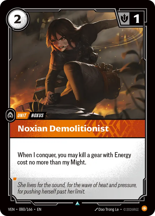 Noxian Demolitionist (Unit) (VEN-080/166) (U)