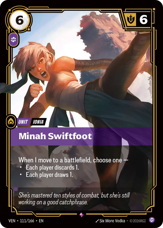 Minah Swiftfoot (Unit) (VEN-111/166) (R)