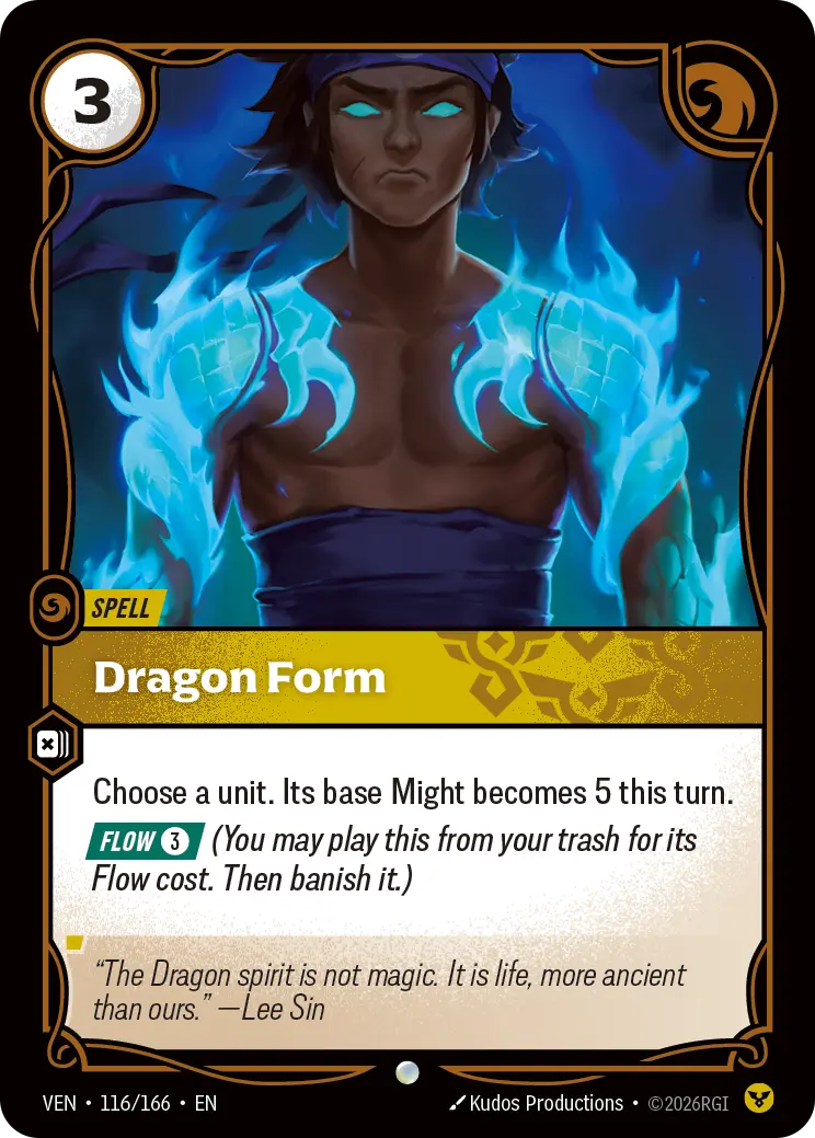 Dragon Form (Spell) (VEN-116/166) (U)