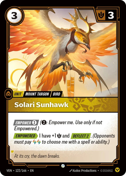 Solari Sunhawk (Unit) (VEN-122/166) (C)