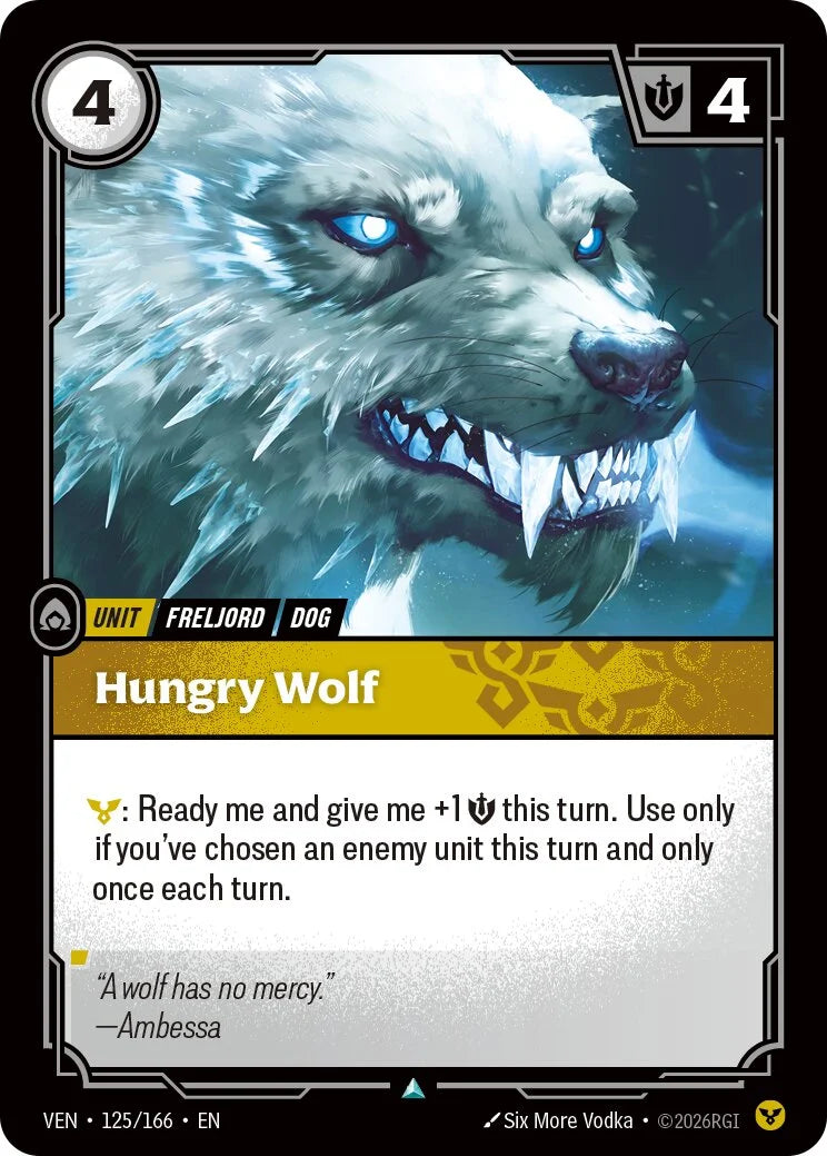 Hungry Wolf (Unit) (VEN-125/166) (U)