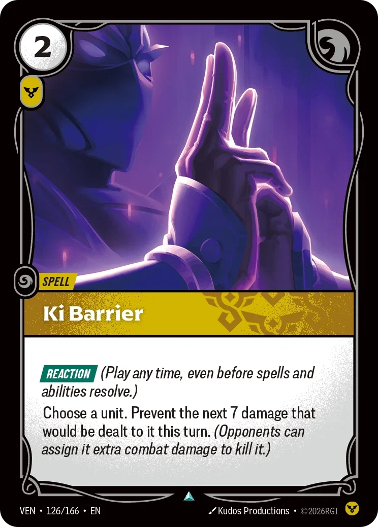 Ki Barrier (Spell) (VEN-126/166) (U)