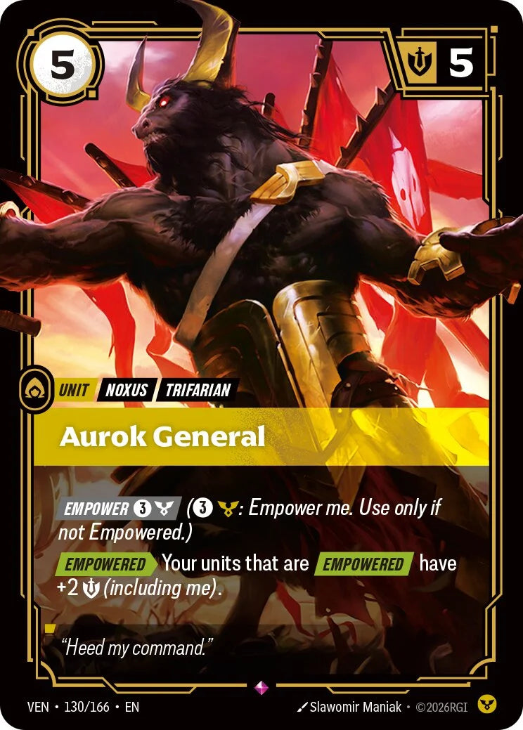 Aurok General (Unit) (VEN-130/166) (R)