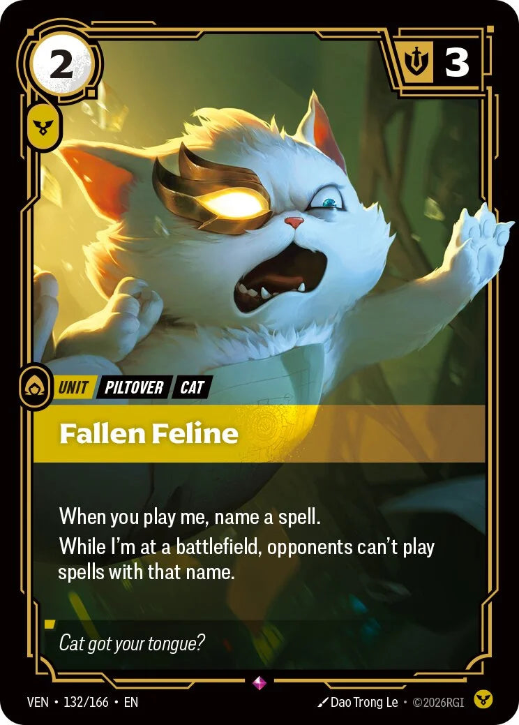Fallen Feline (Unit) (VEN-132/166) (R)