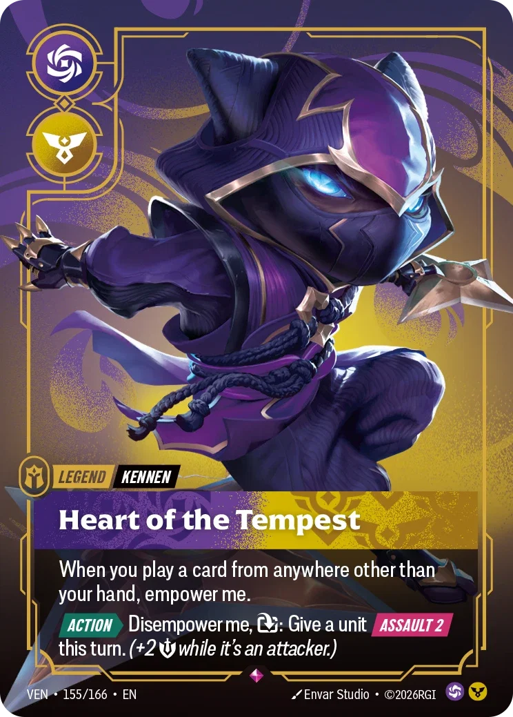 Kennen, Heart of the Tempest (Legend) (VEN-155/166) (R)