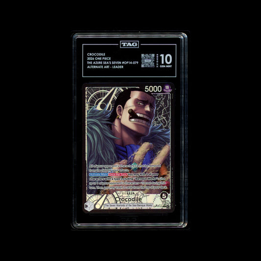 Crocodile Leader (OP14-079) Tag 10 (Gem Mint)
