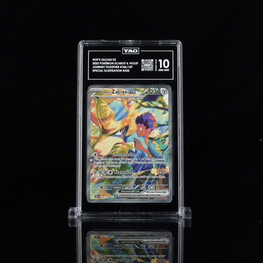 Hop's Zacian EX Tag 10 (Gem Mint)
