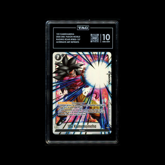 10X Kamehameha Tag 10 (Gem Mint)
