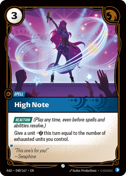 High Note (Spell) (RAD-048/167) (Common)