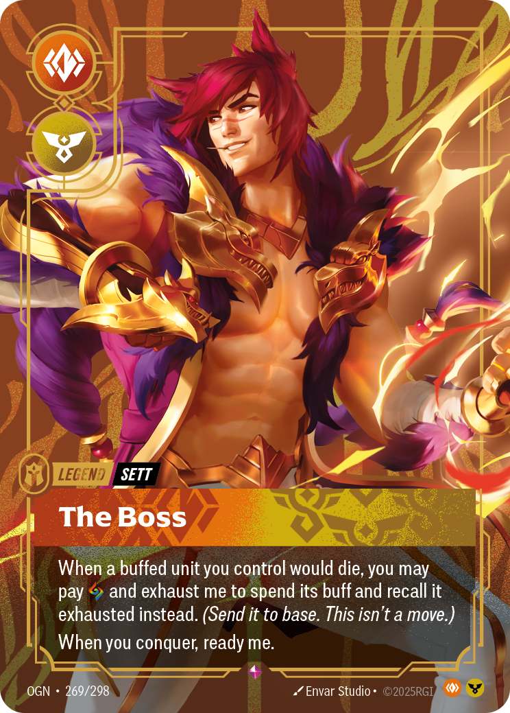 The Boss (Legend) (OGN-269/298) (Rare)