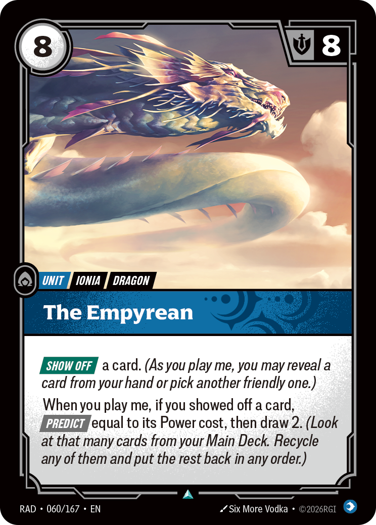 The Empyrean (Unit) (RAD-060/167) (Uncommon)