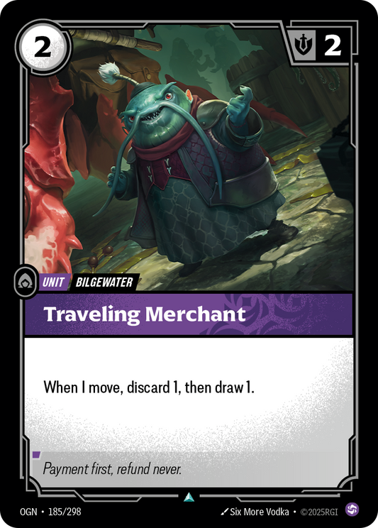 Traveling Merchant (Unit) (OGN-185/298) (Uncommon)