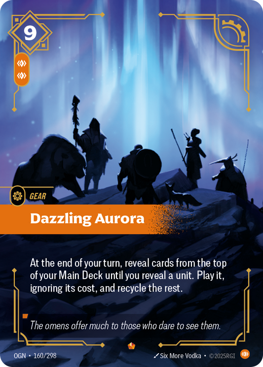 Dazzling Aurora (Gear) (OGN-160/298) (Epic)