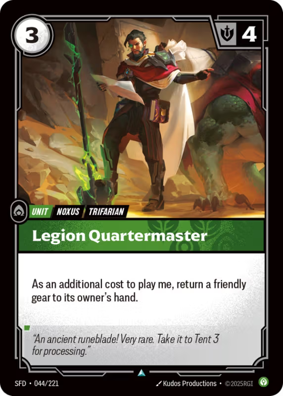 Legion Quartermaster (Unit) (SFD-044/221) (UnCommon)