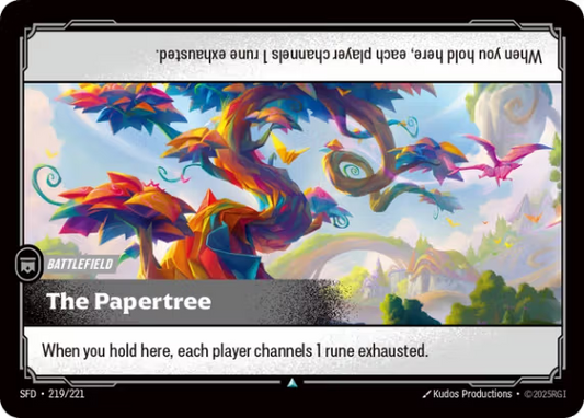 The Papertree (Battlefield) (SFD-219/221) (UnCommon)
