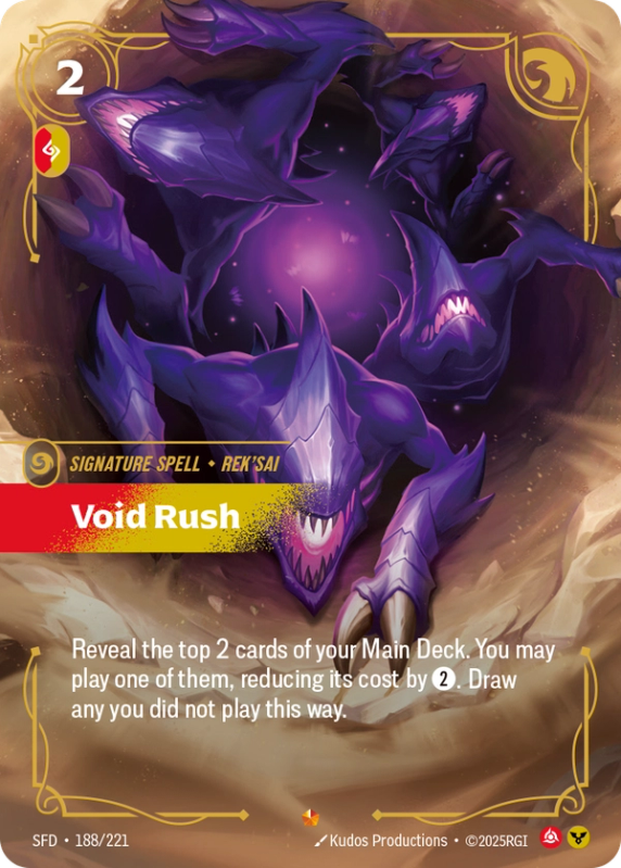 Void Rush (Signature Spell) (SFD-188/221) (Epic)