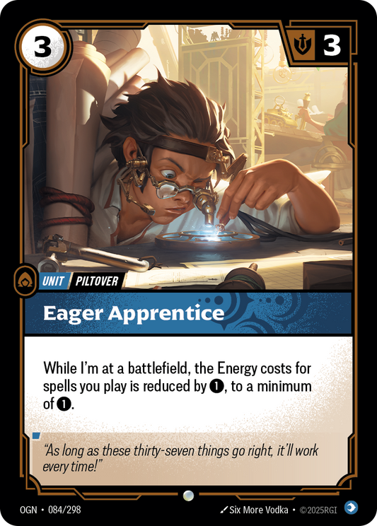 Eager Apprentice (Unit) (OGN-084/298) (Common)