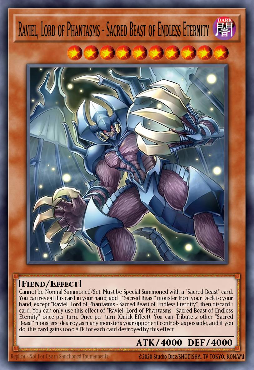 Infinity of the Sacred Beasts - Raviel, Lord of Phantasms (Monster) (CORI-EN007)