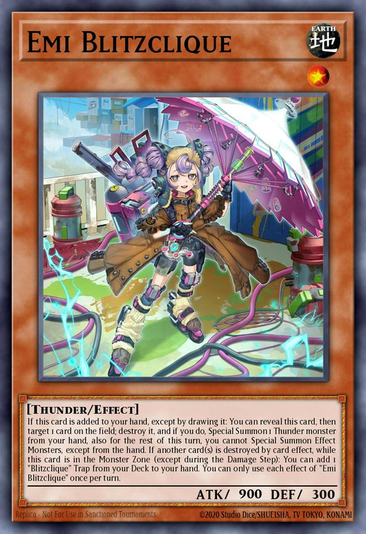 Emi Blitzclique (Monster) (CORI-EN014)