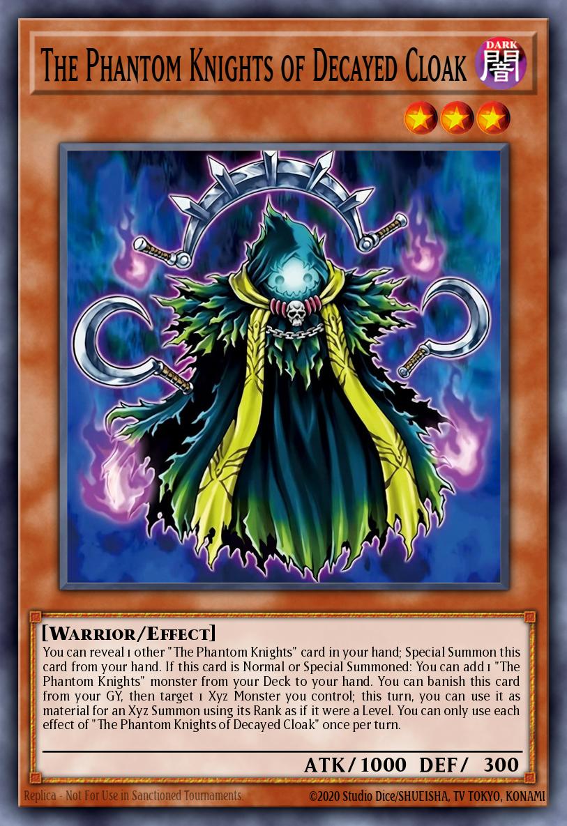 The Phantom Knights of Decayed Cloak (Monster) (CORI-EN018)
