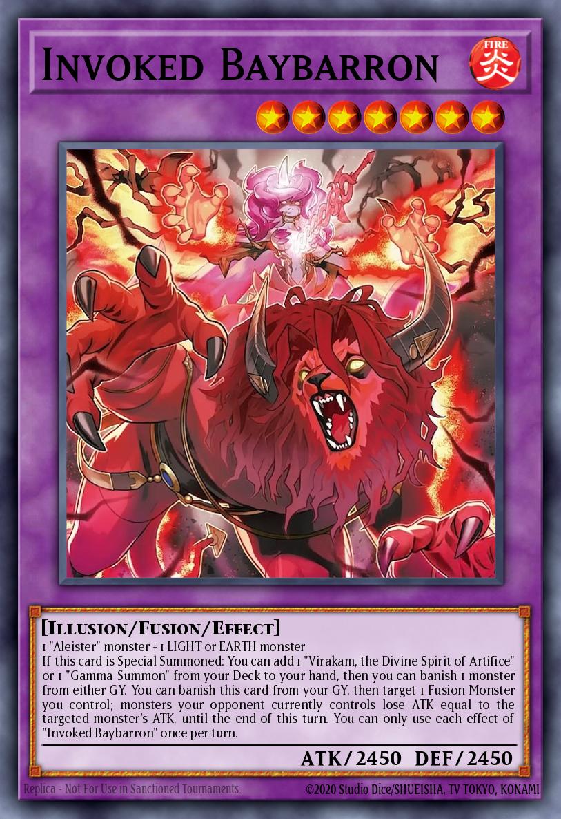 Invoked Baybarron (Monster) (CORI-EN031)