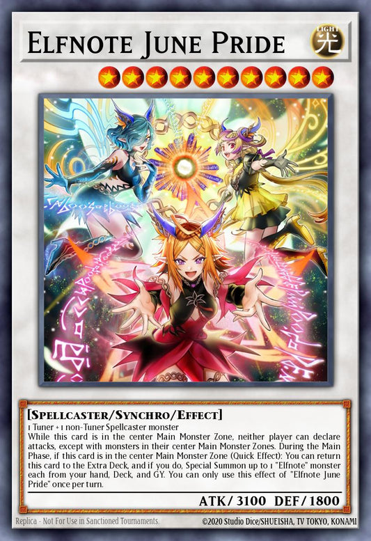 Elfnote June Pride (Monster) (CORI-EN035)