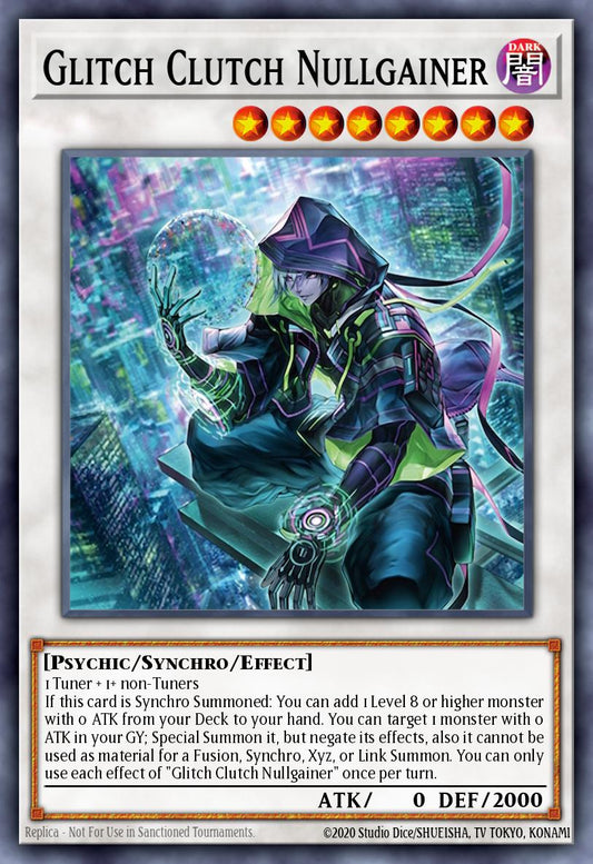 Glitch Clutch Nullgainer (Monster) (CORI-EN036)