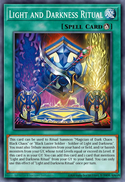 Light and Darkness Ritual (Spell) (CORI-EN044)