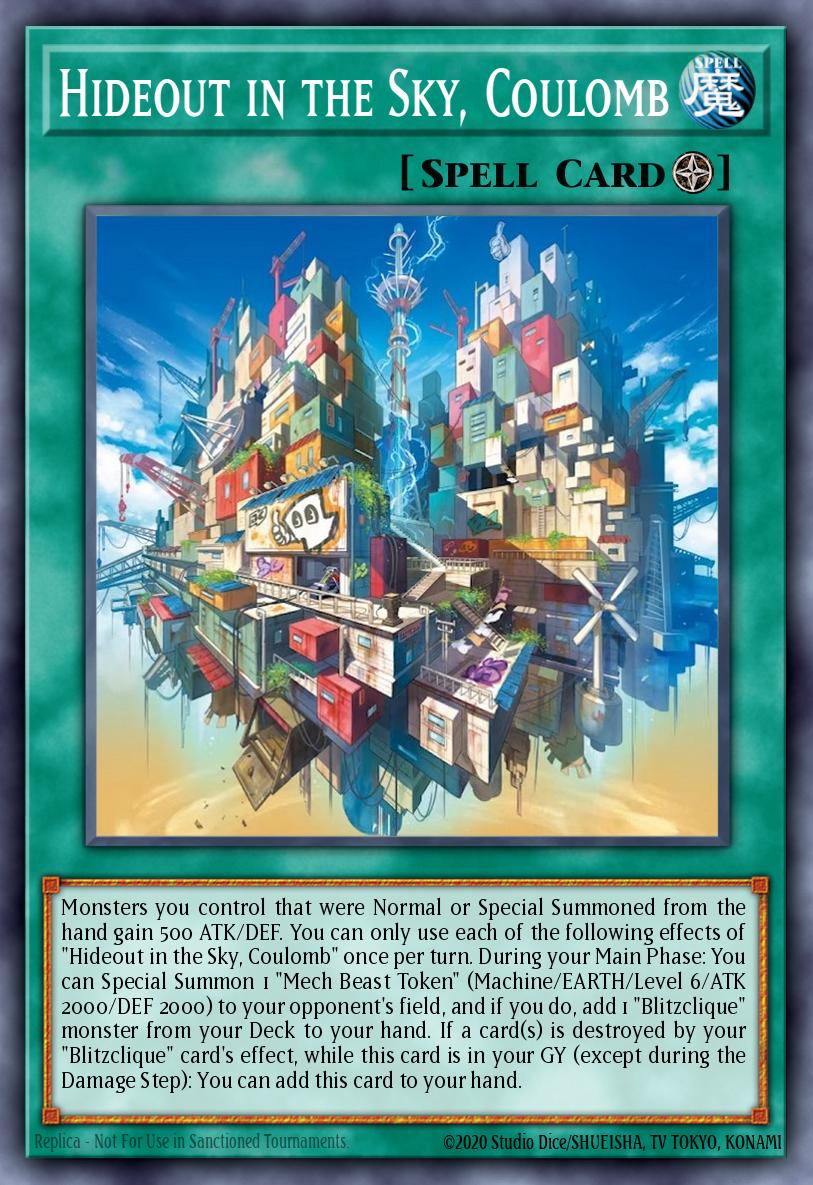 Hideout in the Sky, Coulomb (Spell) (CORI-EN050)