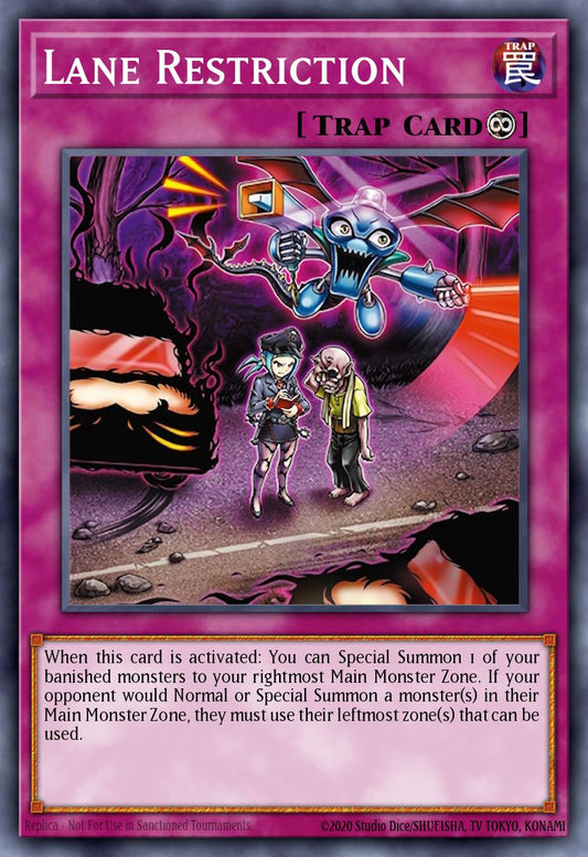 Lane Restriction (Trap) (CORI-EN078)