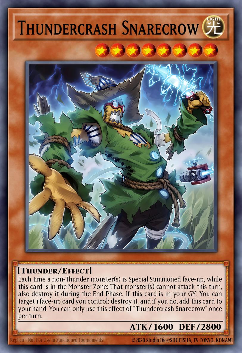 Thundercrash Snarecrow (Monster) (CORI-EN084)