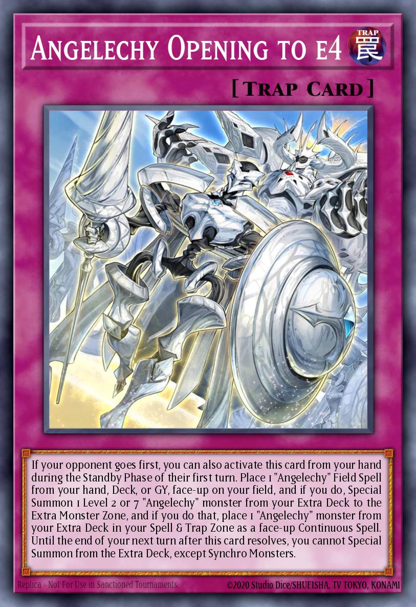 Angelechy Opening to e4 (Trap) (CORI-EN096)