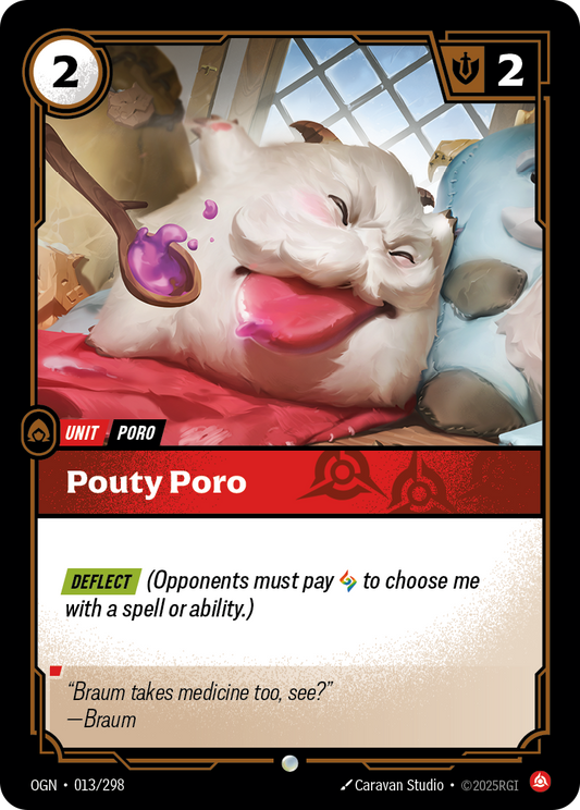 Pouty Poro (Unit) (OGN-013/298) (Common)