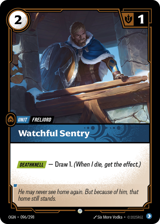Watchful Sentry (Unit) (OGN-096/298) (Common)